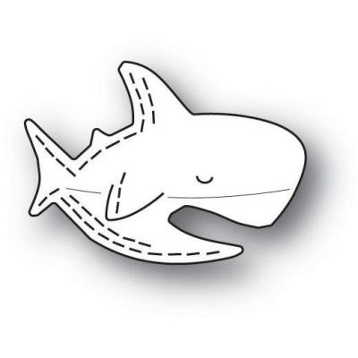 Poppystamps Metal Dies - Whittle Shark